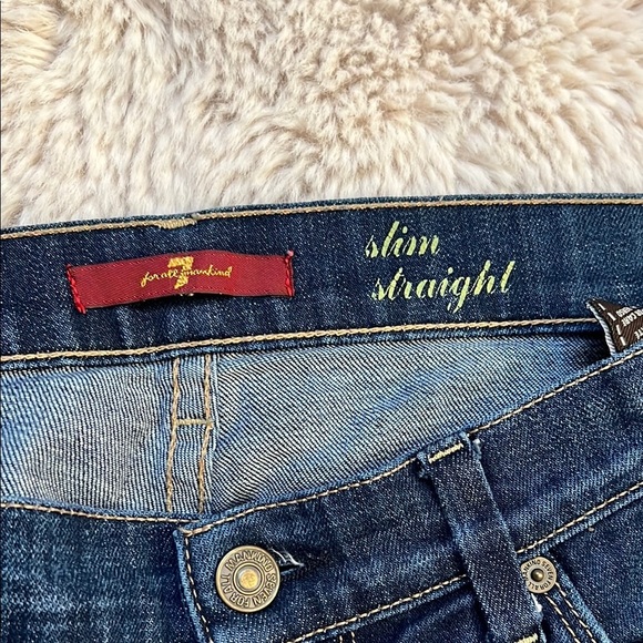 7 for all mankind Straight Leg Jeans - Picture 3 of 6